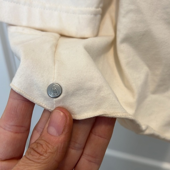 Neon Buddha Cream Knit Cardigan size large. NWT! - Picture 9 of 10